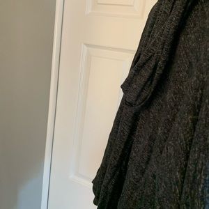 American Eagle grey heathered cardigan